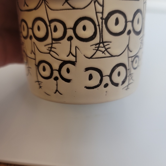 Spectrum Designz Cat Glasses Embossed Tea Coffee Mug Stoneware - Picture 6 of 14